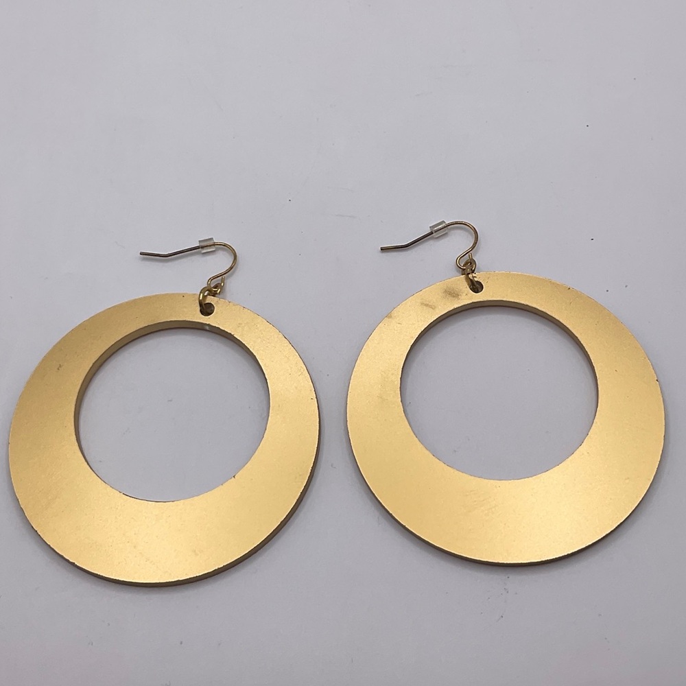 Gold Hoop Earrings